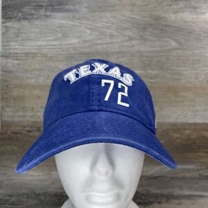 VS Pink Texas Rangers Blue Hat Cap Women's Victoria's Secret New Era 1972